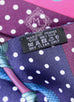Hermes Purple Pink Clic-Clac à a Pois Silk Maxi Twilly Scarf Wrap