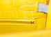 Hermes HSS Mimosa + Gris Perle Crocodile Kelly 25 Handbag