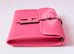 Hermes Rose Azalee Jigé Elan 29 Clutch