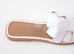 Hermes Womens White Oran Sandal Slipper 36 Shoes