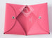 Hermes Rose Azalee Pink Epsom Calvi Card Case Holder