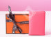Hermes Rose Azalee Pink Epsom Calvi Card Case Holder