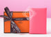 Hermes Rose Azalee Pink Epsom Calvi Card Case Holder