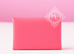 Hermes Rose Azalee Pink Epsom Calvi Card Case Holder