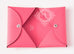 Hermes Rose Azalee Pink Epsom Calvi Card Case Holder