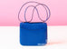 Hermes Constance Mini 18 Blue Saphir Lizard Handbag