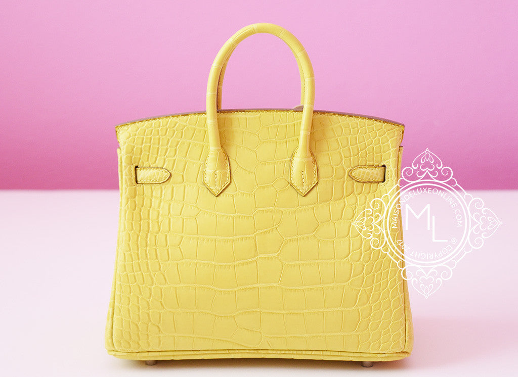 Her.mes Birkin 25/30/35cm Bag Togo Leather In Vert Amande WAX High