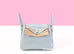 Hermes Lindy 26 Blue Pale Clemence - front