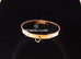 Hermes Rose Gold Diamond Collier de Chien CDC Bracelet SH