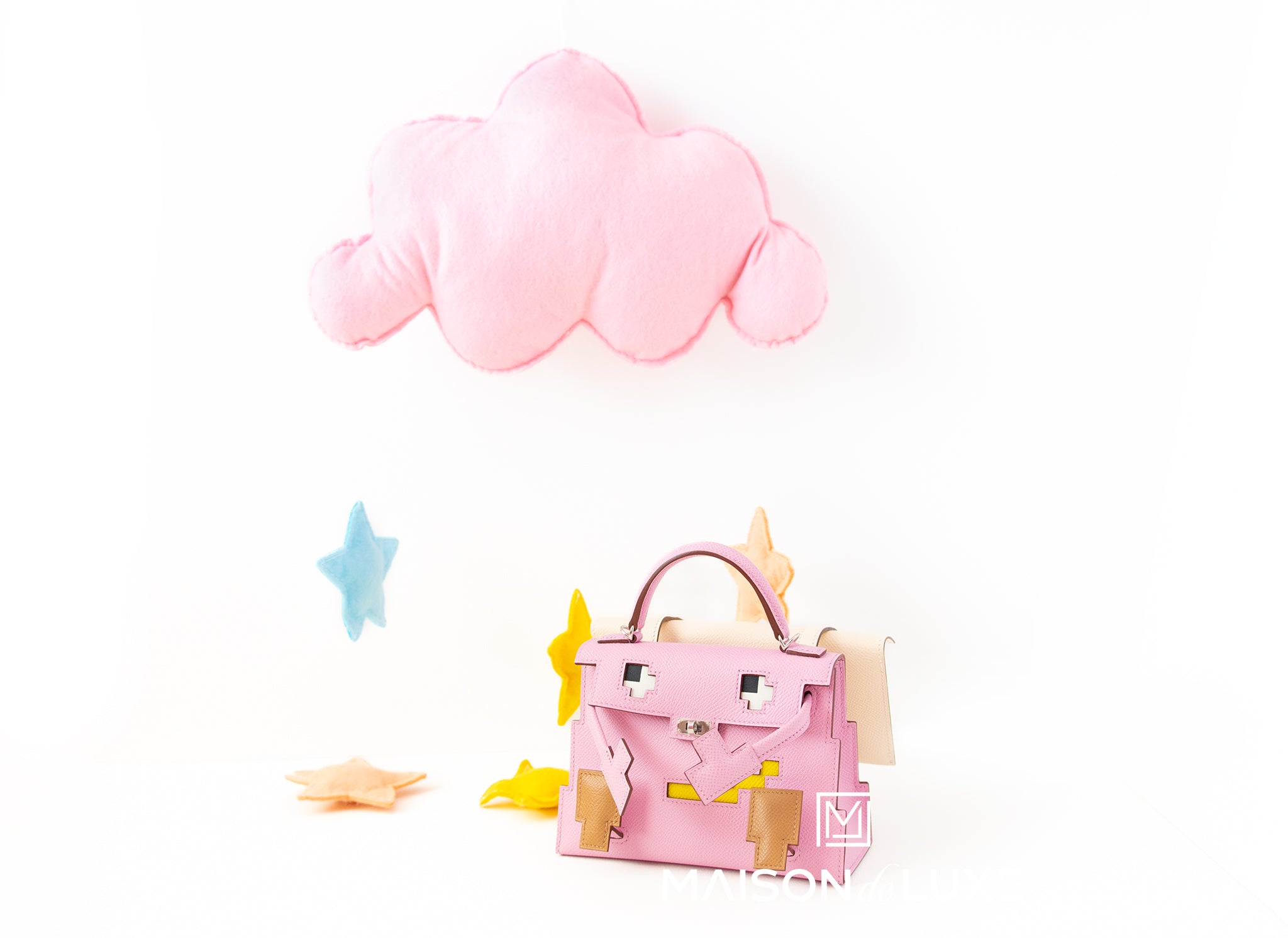 Hermes Mini Kelly Doll Picto Mauve Sylvestre Pink – 81 Luxe