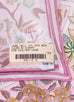 Hermes Rose Pink Twill Silk 90 cm Fleurs de Giverny Scarf