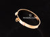Hermes Rose Gold Diamond Collier de Chien CDC Bracelet SH