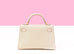 Hermes Mini Kelly II 20 Beton Matte Crocodile Alligator - back