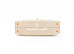 Hermes Mini Kelly II 20 Beton Matte Crocodile Alligator - bottom