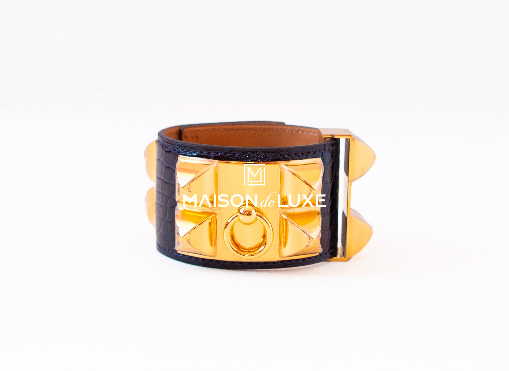 Bracelet Hermès Behapi Cuir Marron ref.932967 - Joli Closet Bracelet Hermès Behapi Cuir Marron ref.932967 - Joli Closet