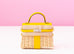 Hermes Jaune de Naples Picnic Mini Kelly Handbag
