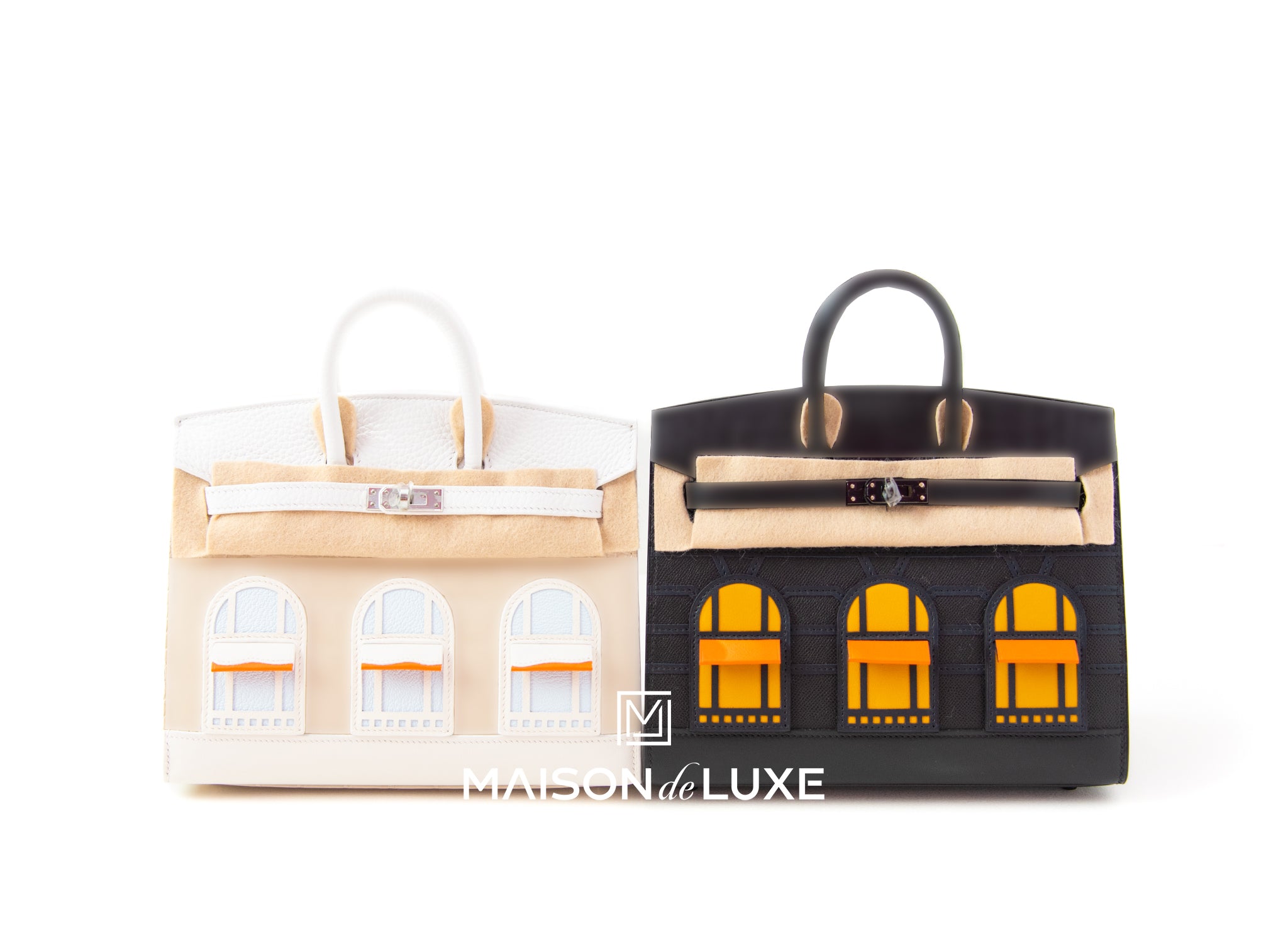 Hermes So Black Faubourg House Birkin 20 Matte Alligator Handbag – MAISON  de LUXE