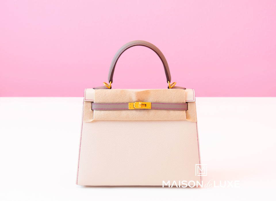 Hermes Ombre Lizard Sellier Kelly 25 Handbag - MAISON de LUXE