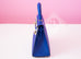 Hermes Bleu Electrique GHW Epsom Sellier Kelly 25 Handbag