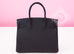 Hermes Black Noir Togo GHW Birkin 30 Handbag