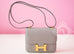 Hermes Constance Mini 18 Gris Mouette Gray Epsom Handbag
