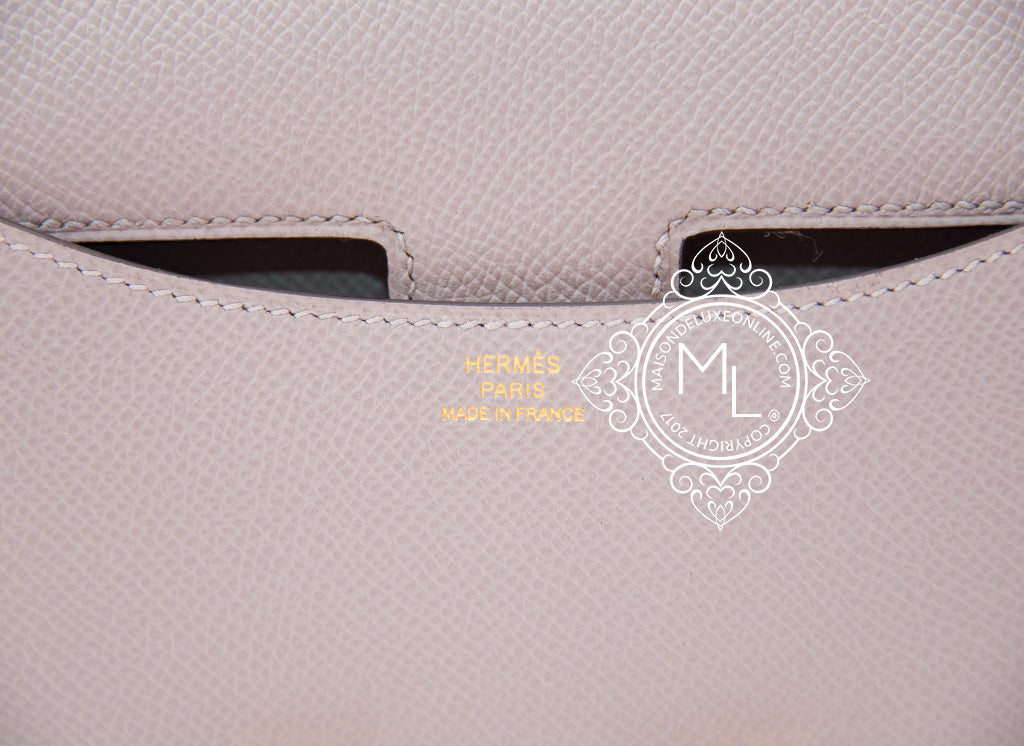 Hermès Constance III Mini 18cm Veau Epsom Gris Asphalte M8