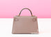 Hermes Gris Asphalte GHW Epsom Mini Kelly II 20 cm