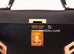 Hermes Mini Kelly II 20 Black Epsom Gold Hardware