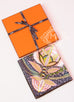 Hermes Brown Pink Twill Silk 90 cm Flowers of South Africa Scarf