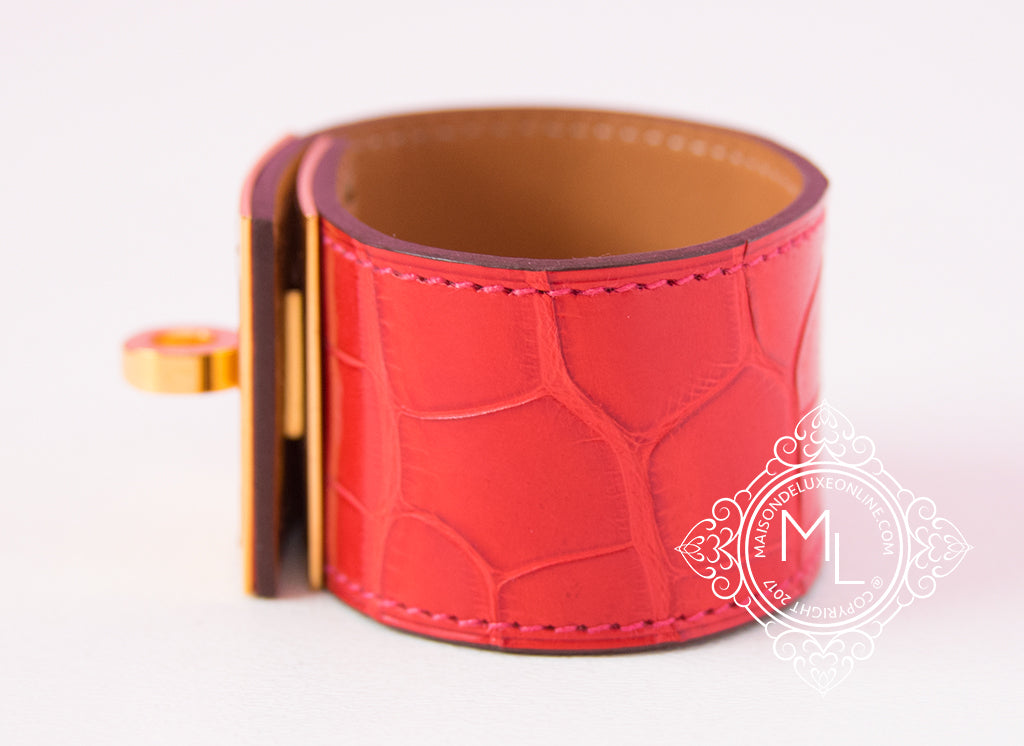 Hermes Style  Classic Alligator Leather Belt (SPECIAL ORDER