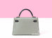 Hermes Mini Kelly II 20 Gris Perle & Noir HSS Matte Alligator 3